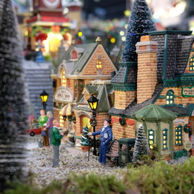 Kerstdorp: Lemax kersthuisjes